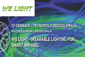 Il progetto  We Light al Tecnopolo di Reggio Emilia