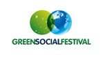 Green social festival logo