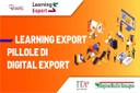 Pillole Formative di Learning Export – iscrizioni entro le ore 12 del 28 febbraio