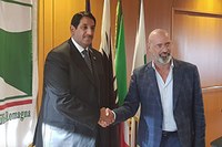 Internazionalizzazione, il presidente Bonaccini riceve l’ambasciatore in Italia del Qatar