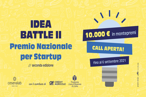 IDEA BATTLE II, una call nazionale per startup e progetti innovativi