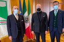 Il presidente Bonaccini incontra l'ambasciatore del Messico in Italia, Carlos García de Alba Zepeda