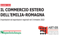 Export Emilia-Romagna:  cresce del 24%  nel primo trimestre 2022