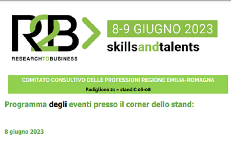 Professionisti a R2B, il salone della ricerca e delle competenze