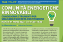 Webinar su comunità energetiche in Valmarecchia e Valconca