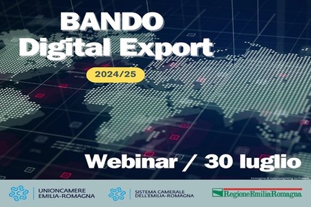 Digital export: webinar sulle novità  del bando 2024