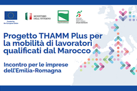 THAMM Plus, progetto per la mobilità di lavoratori qualificati dal Marocco